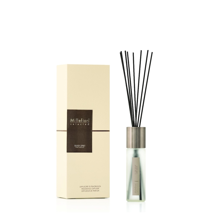 Millefiori MILANO selected Reed Diffuser Silver Spirit Raumduft 100 ml
