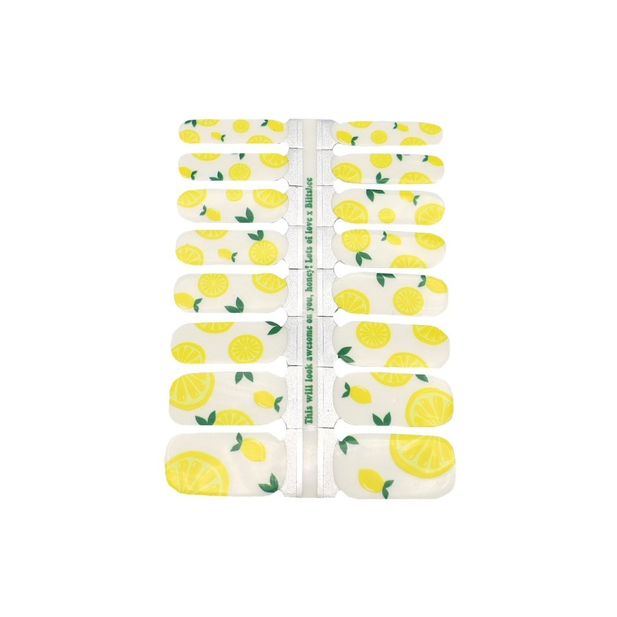 Blitsbee Nail Sticker Cosmic Cacao Nagelsticker LEMON P Gold