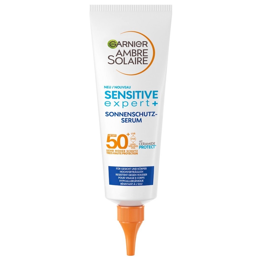 Garnier Ambre Solaire Sensitive expert+ Sonnenschutz-Serum LSF 50+Körper | 125.0 ml | 76,72 / 1.0 l