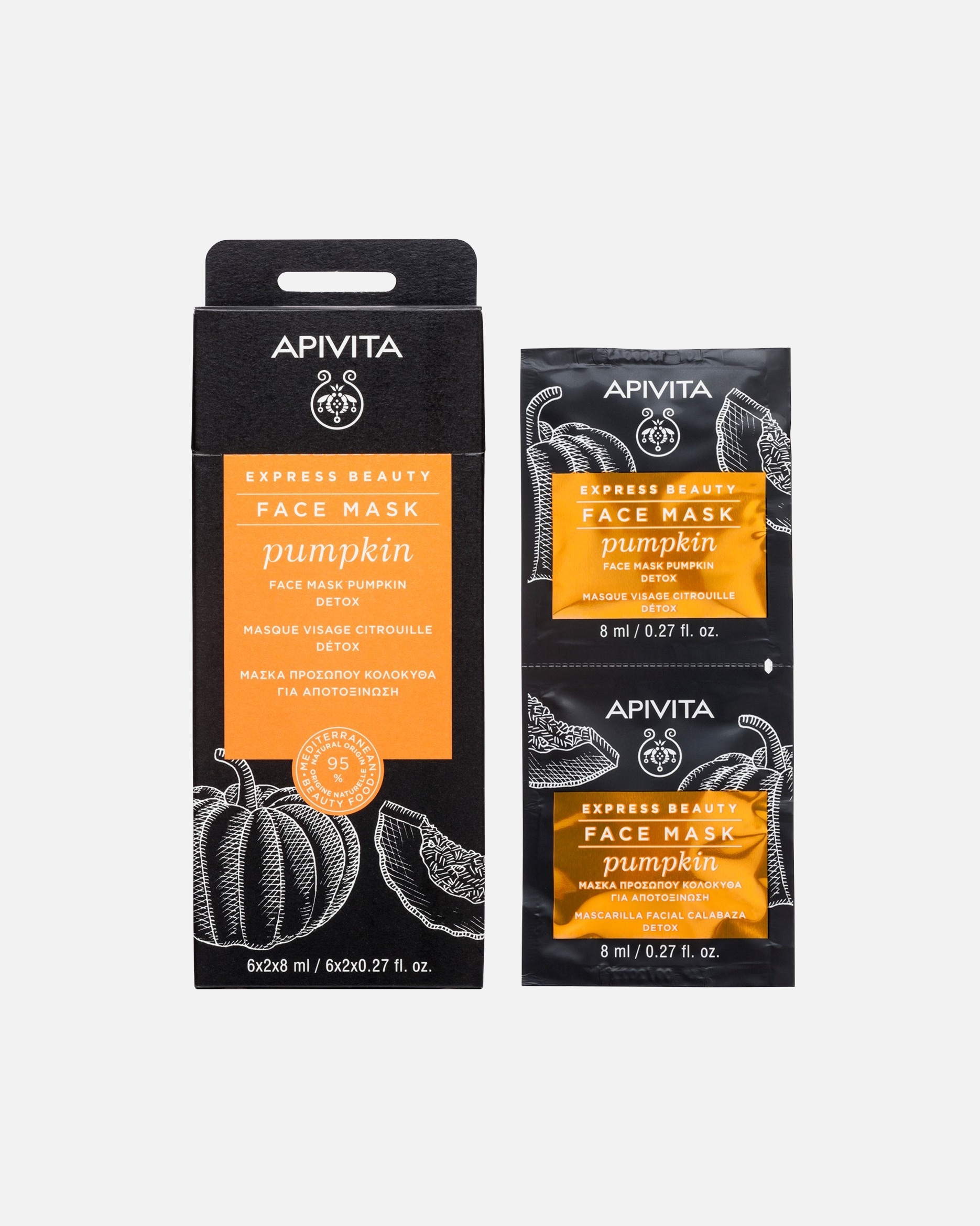 Reinigungsmaske für Unisex Apivita 16 ml