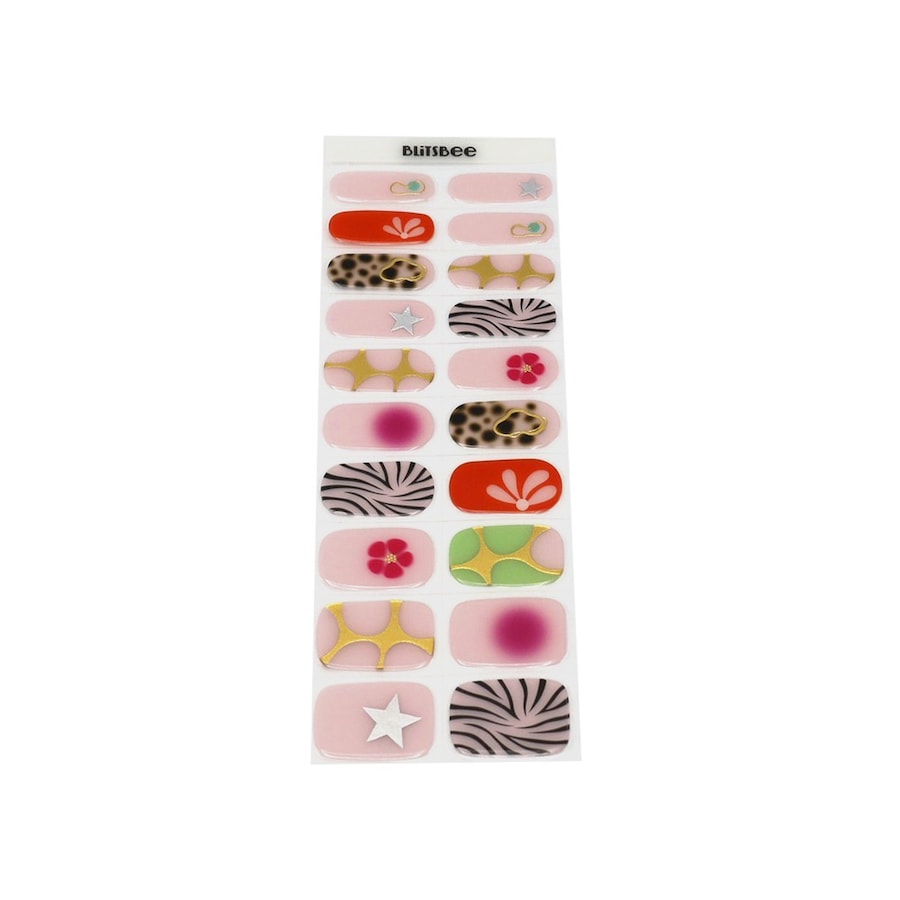 Blitsbee Botanic Bling Nagelsticker