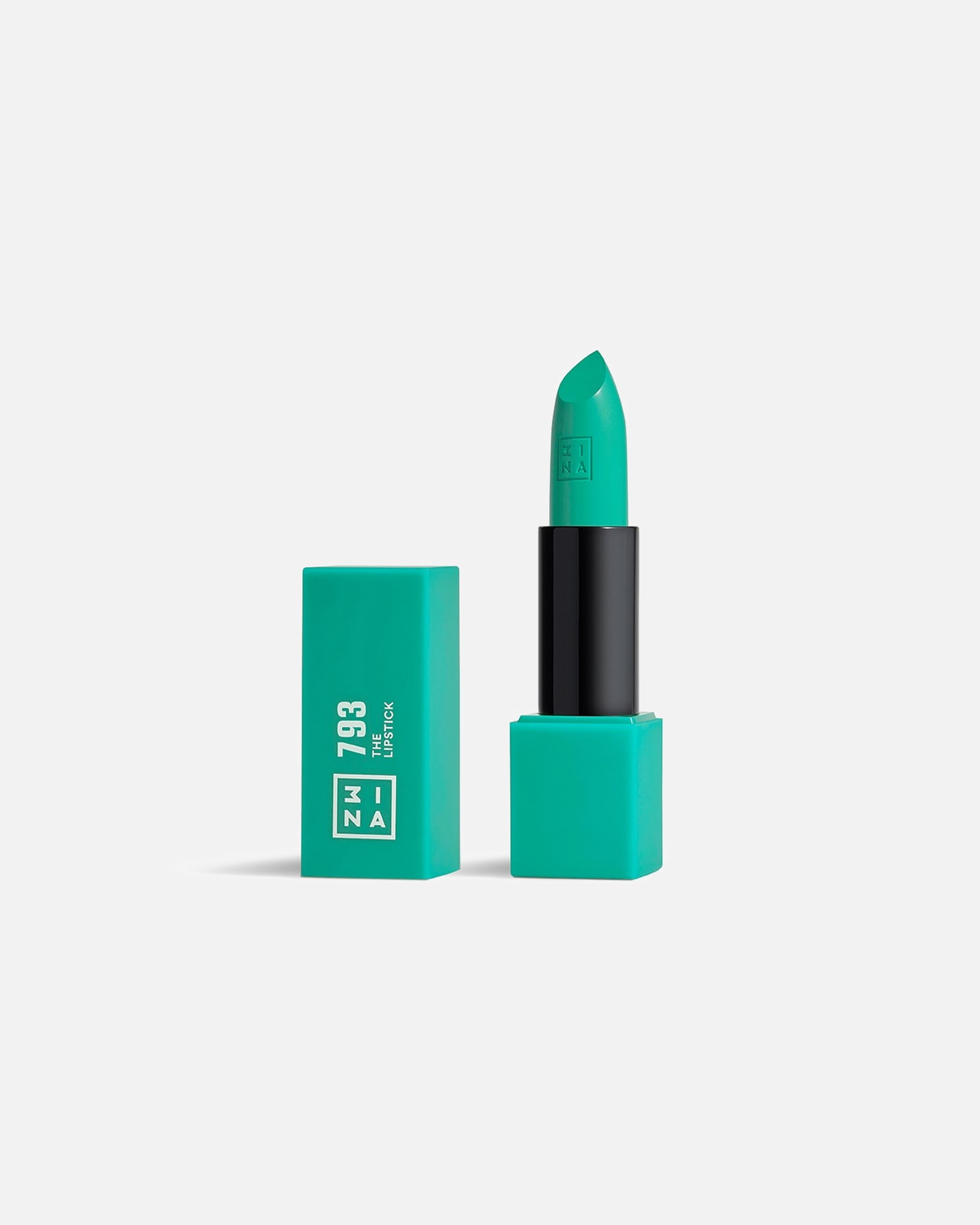 Lippenstift für Unisex 3INA The Lipstick Nr. 793 - Turquoise