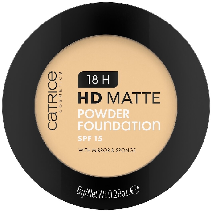 Catrice 18H HD Matte Powder Puder Nr. 015N 8 g Nude