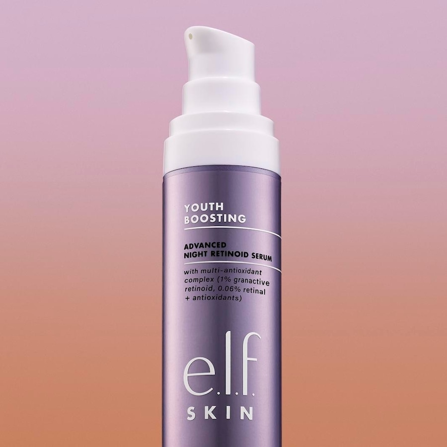 e.l.f. Cosmetics Youth Boosting Advanced Night Retinoid Serum Anti-Aging 0 30 ml Gold