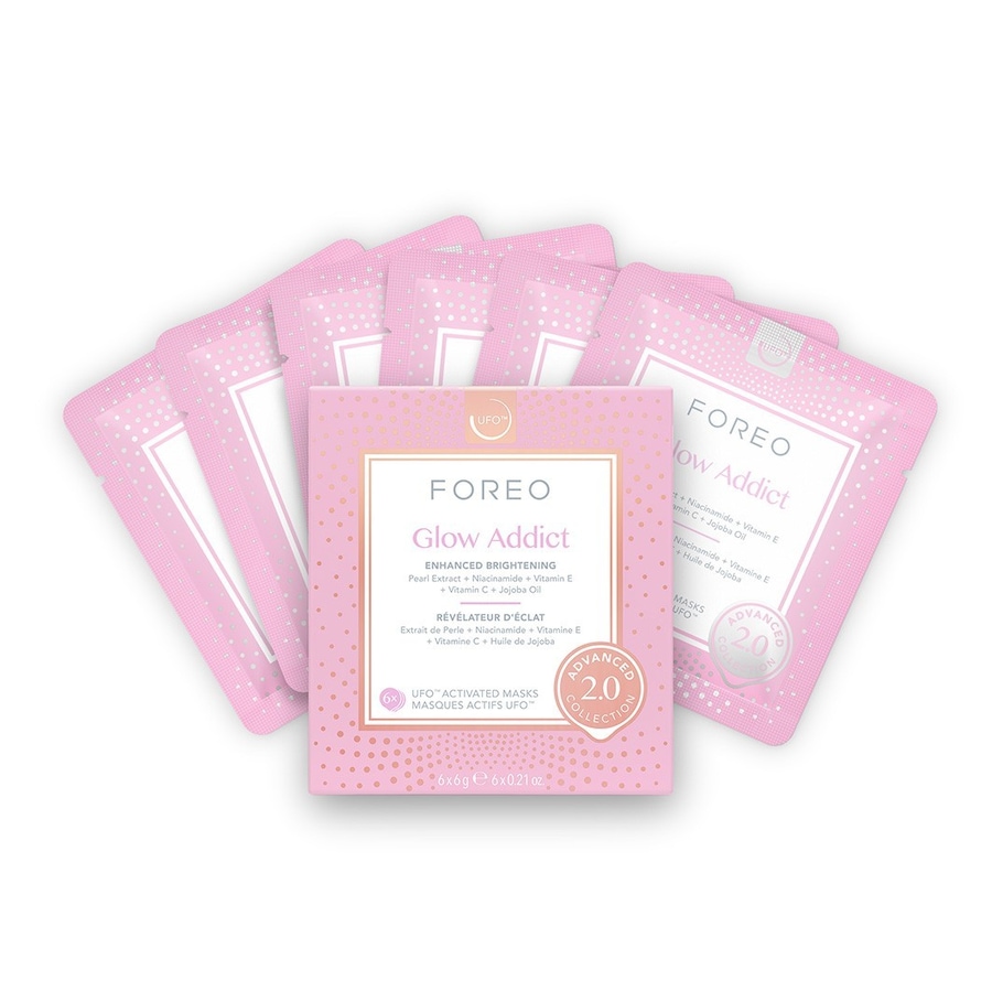 FOREO UFO Masks Glow Addict 2.0 Feuchtigkeitsmaske 36 g