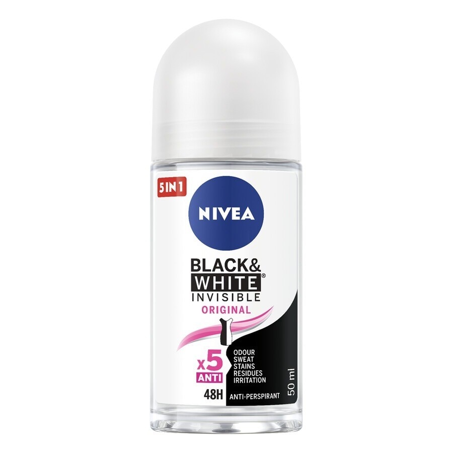 NIVEA BLACK & WHITE INVISIBLE Deodorant Roll-On 50 ml Damen