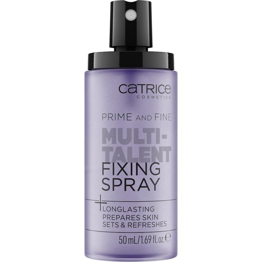 Catrice Prime And Fine Multitalent Fixing Spray Fixingspray TRANSPARENT 50 ml Weiss