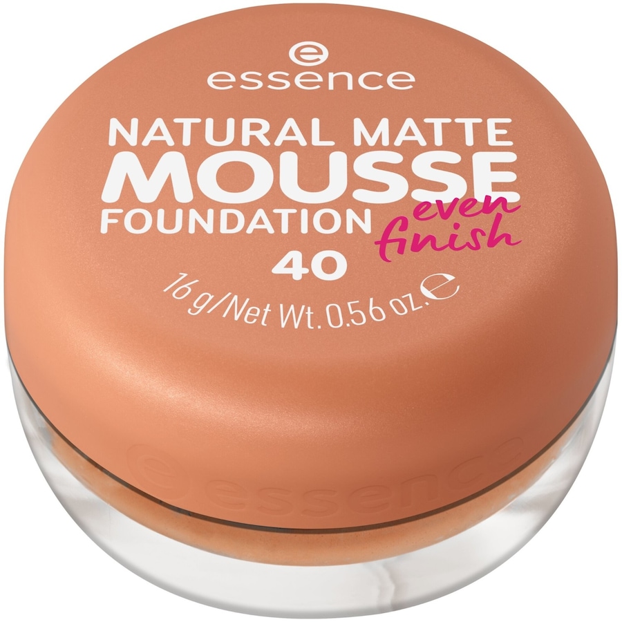 Essence Natural Matte Foundation 40 16 g Hellbraun