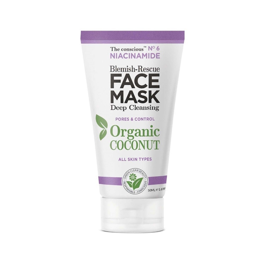 The conscious Niacinamide Blemish-Rescue Face Mask Reinigungsmaske 50 ml