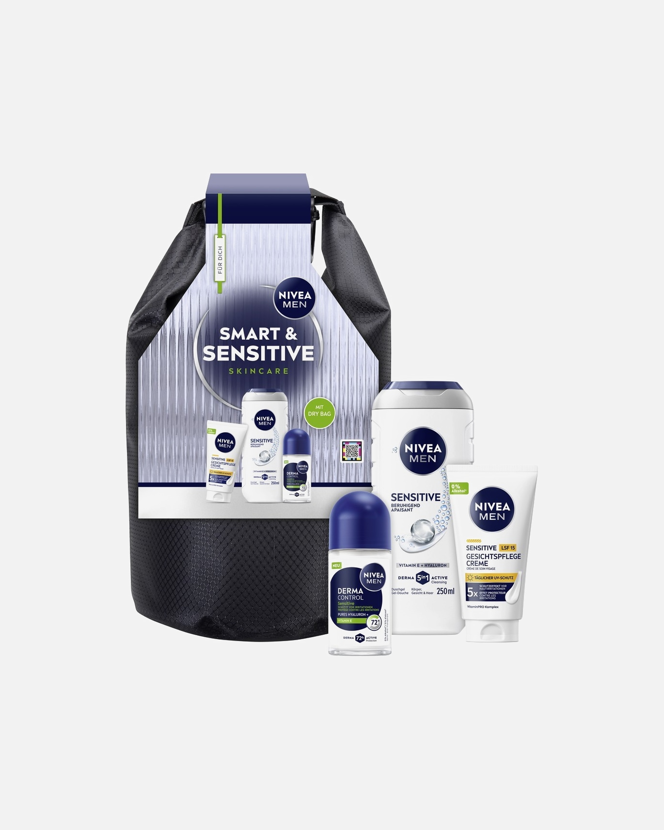 Körperpflegeset für Männlich NIVEA MEN Smart & Sensitive 1 Stück