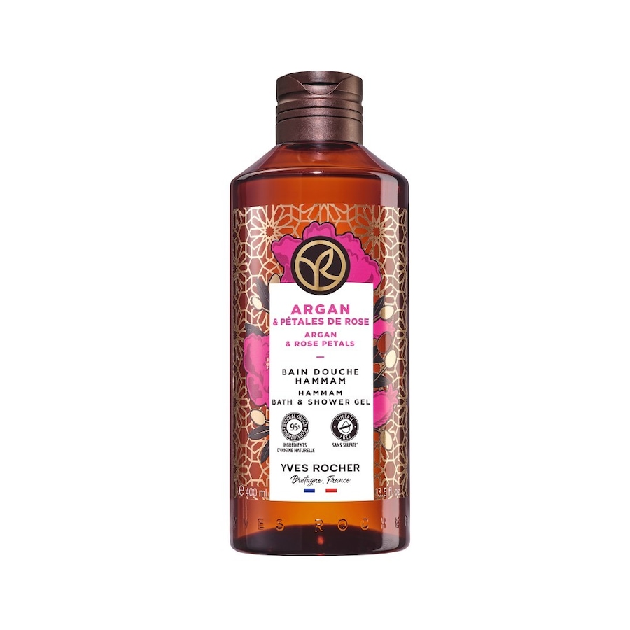 Yves Rocher Arganöl & Rosenblüten DuschbadKörper | 400.0 ml | 11,23 / 1.0 l