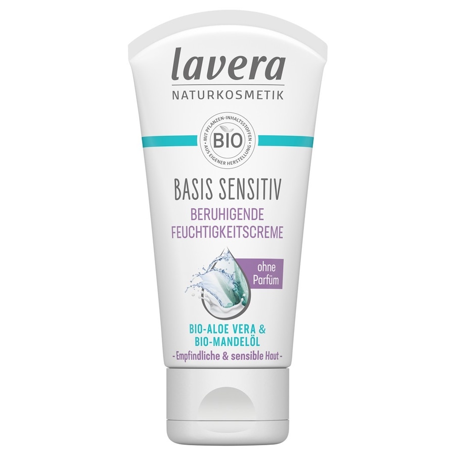 lavera basis sensitiv Beruhigende Feuchtigkeitscreme Gesichtscreme 50 ml