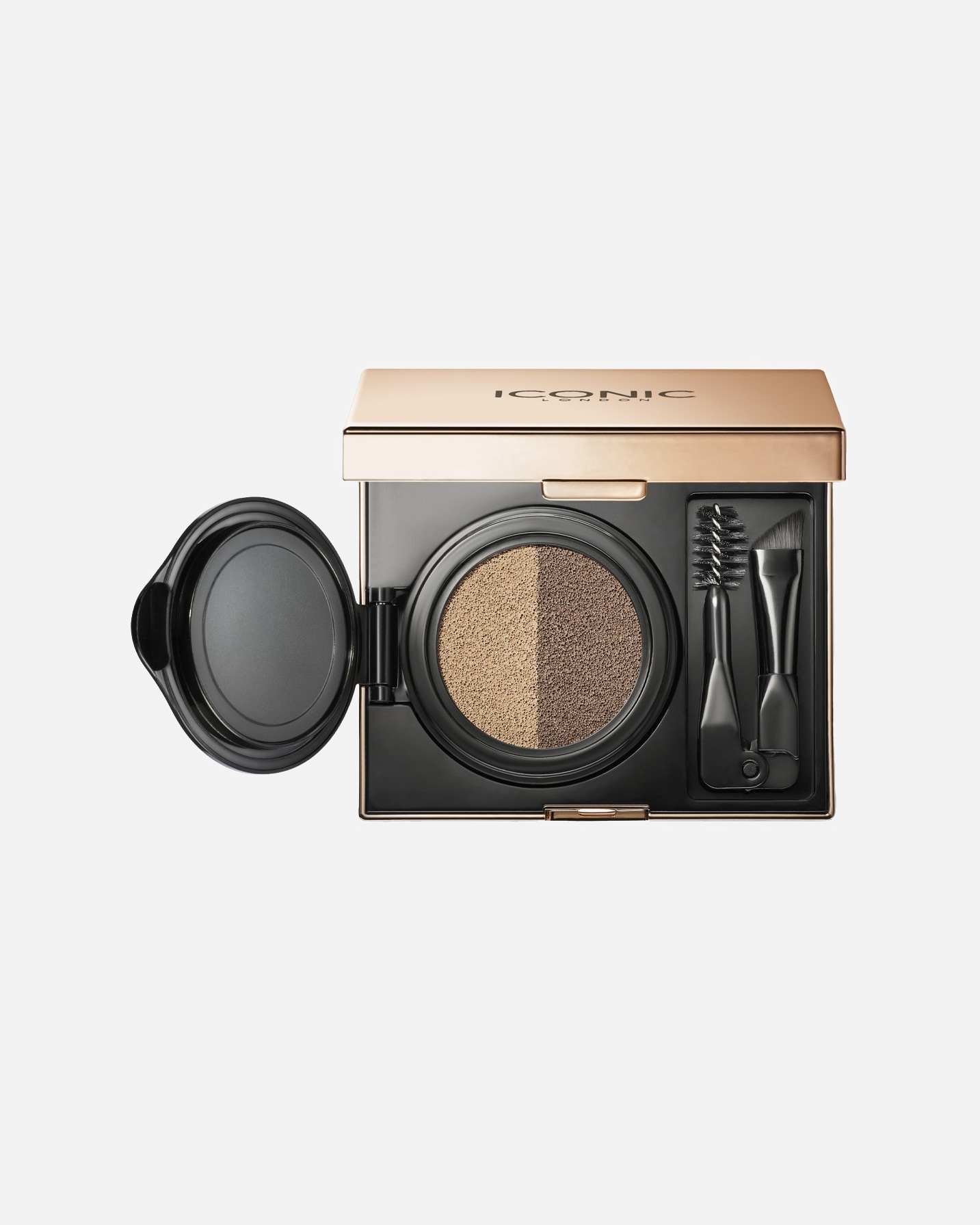 Augenbrauenpuder für Unisex ICONIC LONDON Eyebrow Cushion Sculpter Ash Blonde