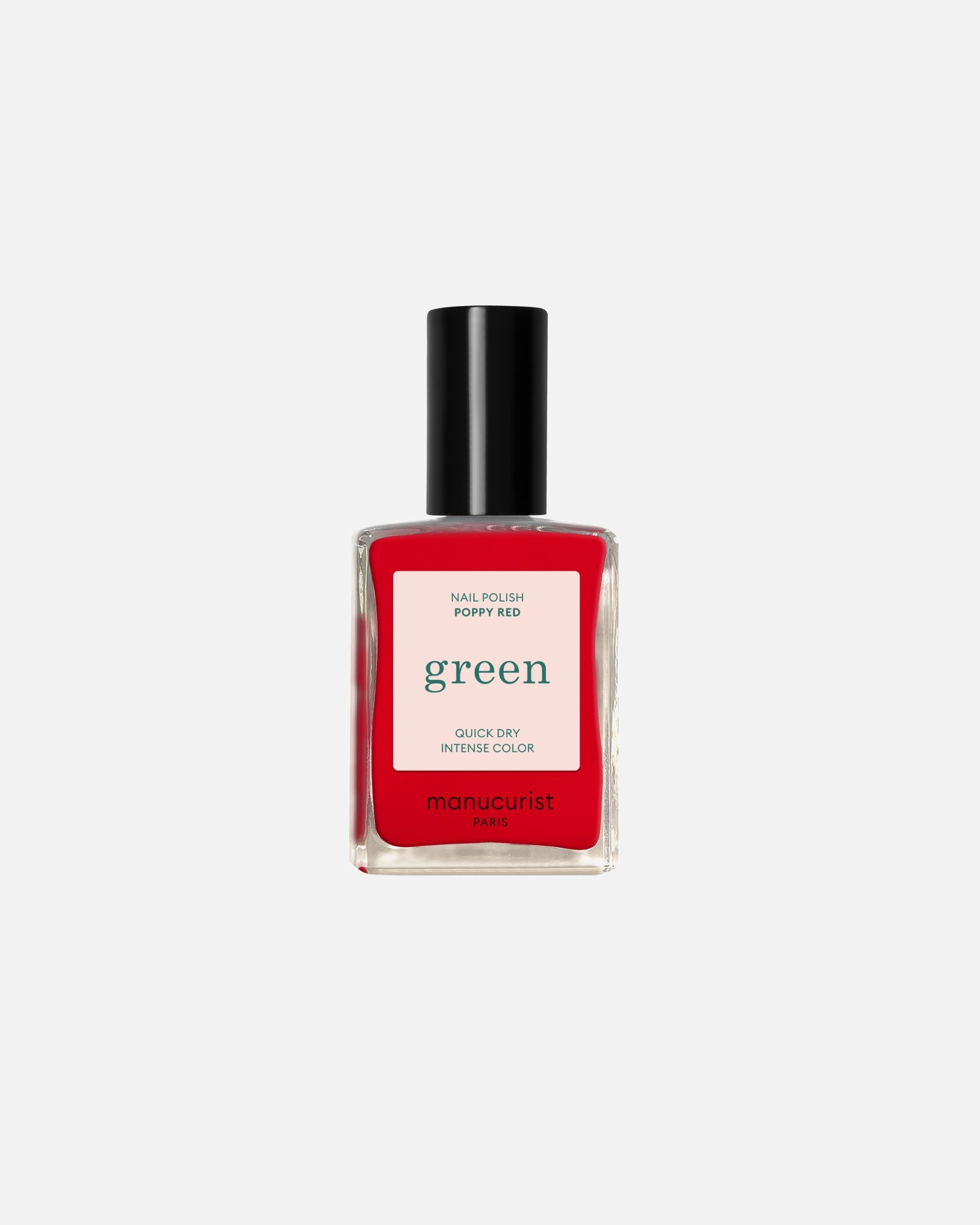 Nagellack für Unisex manucurist green Quick Dry Poppy Red