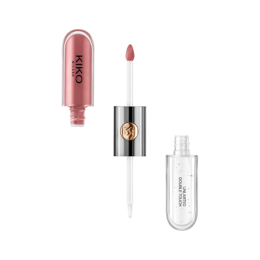 KIKO Milano Unlimited Double Touch Lipgloss 120 - ROSY MAUVE 6 ml Rosegold Damen