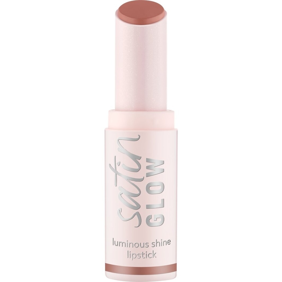 Essence Satin Glow Luminous Lippenstift 3.5 g Braun