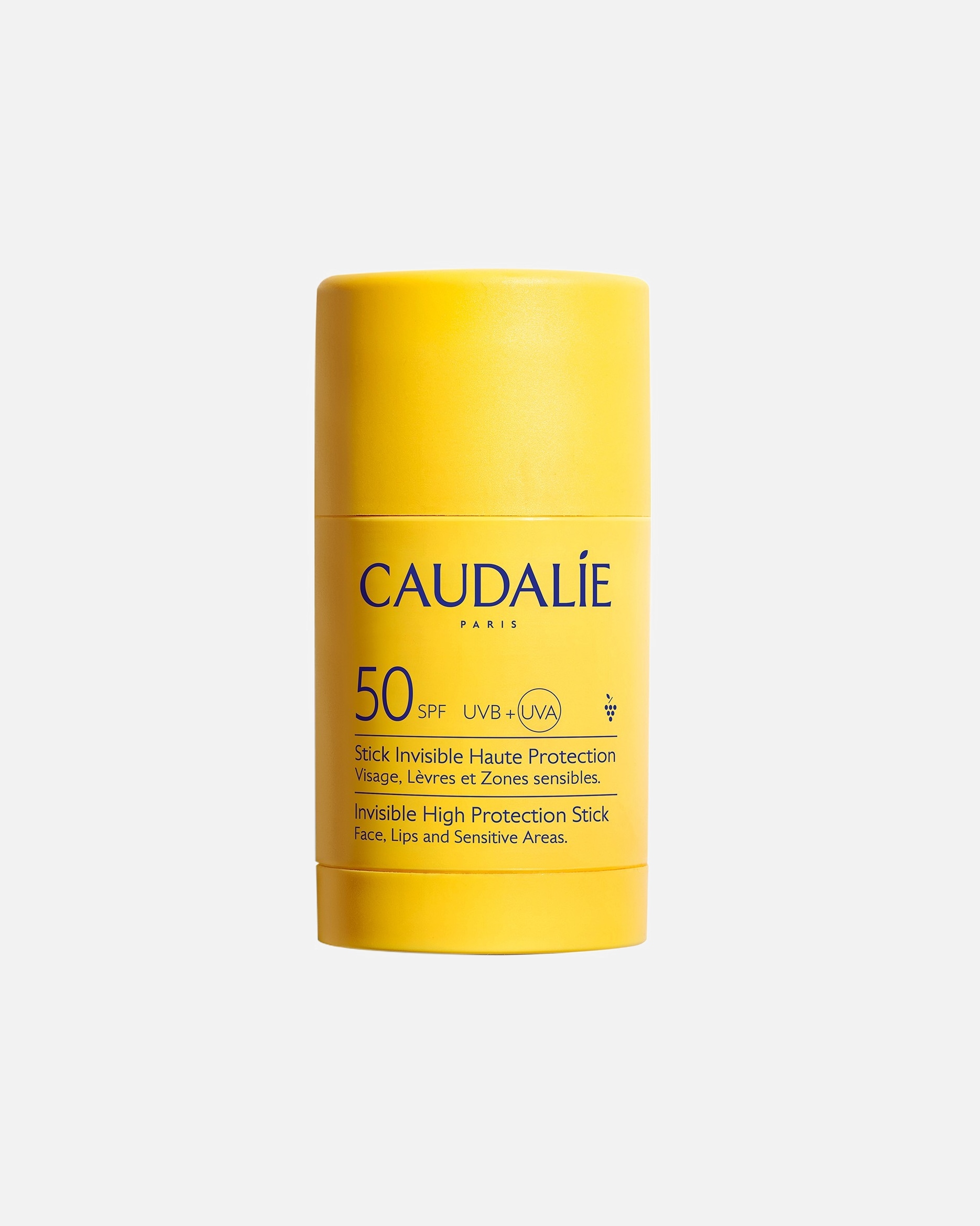 Sonnenbalsam für Unisex Caudalie Vinosun Protect Unsichtbarer Sonnenstick Hoher Schutz LSF50 15 g