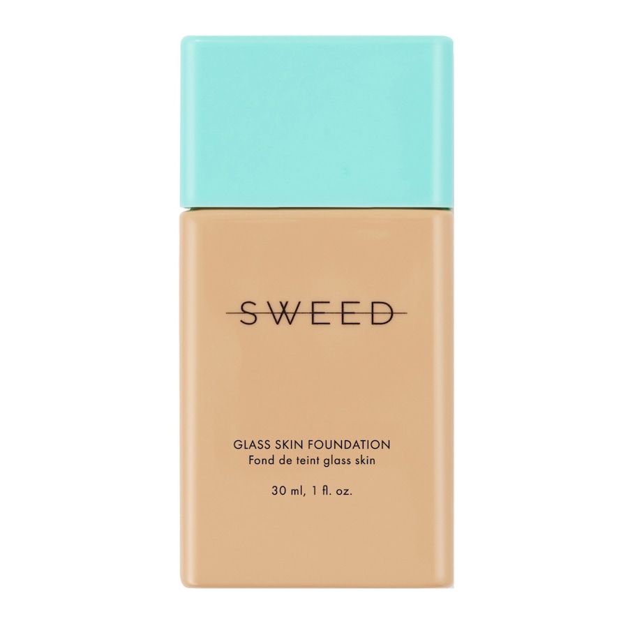 Sweed Glass Skin Foundation 07 Medium Light N/W 30 ml Hellbraun