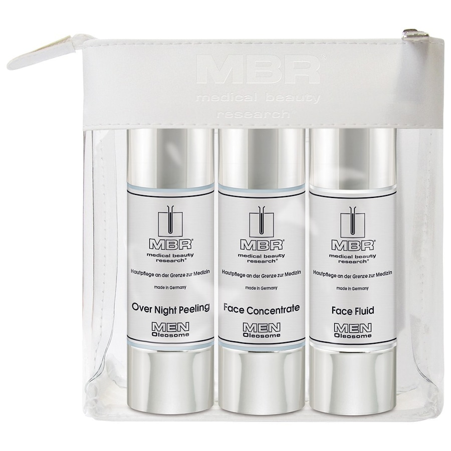 MBR Medical Beauty Research Men Oleosome Travel SetOver Night Peeling, Face Concentrate, Fluid Gesichtspflegeset