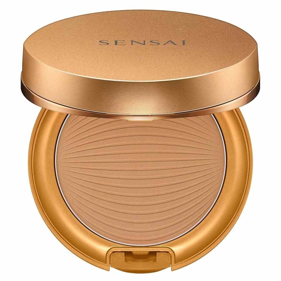 SENSAI Silky Bronze Natural Veil Compact Foundation SC04 - DARK 8.5 g Hellbraun