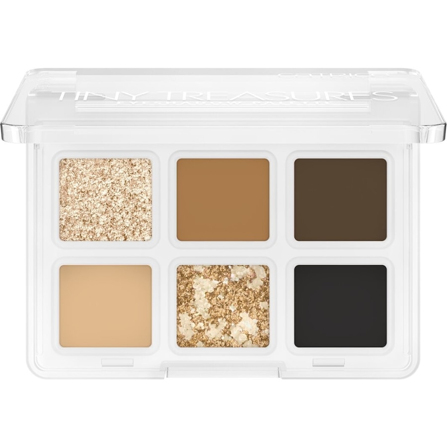 Catrice Tiny Treasures Eyeshadow Palette Lidschatten 010 - EVERYDAY ESSENTIALS 4.2 g Hellbraun
