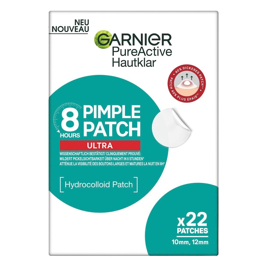 Garnier Skin Active 8H Pimple Patch Ultra x 22 Anti-Akne Pflege