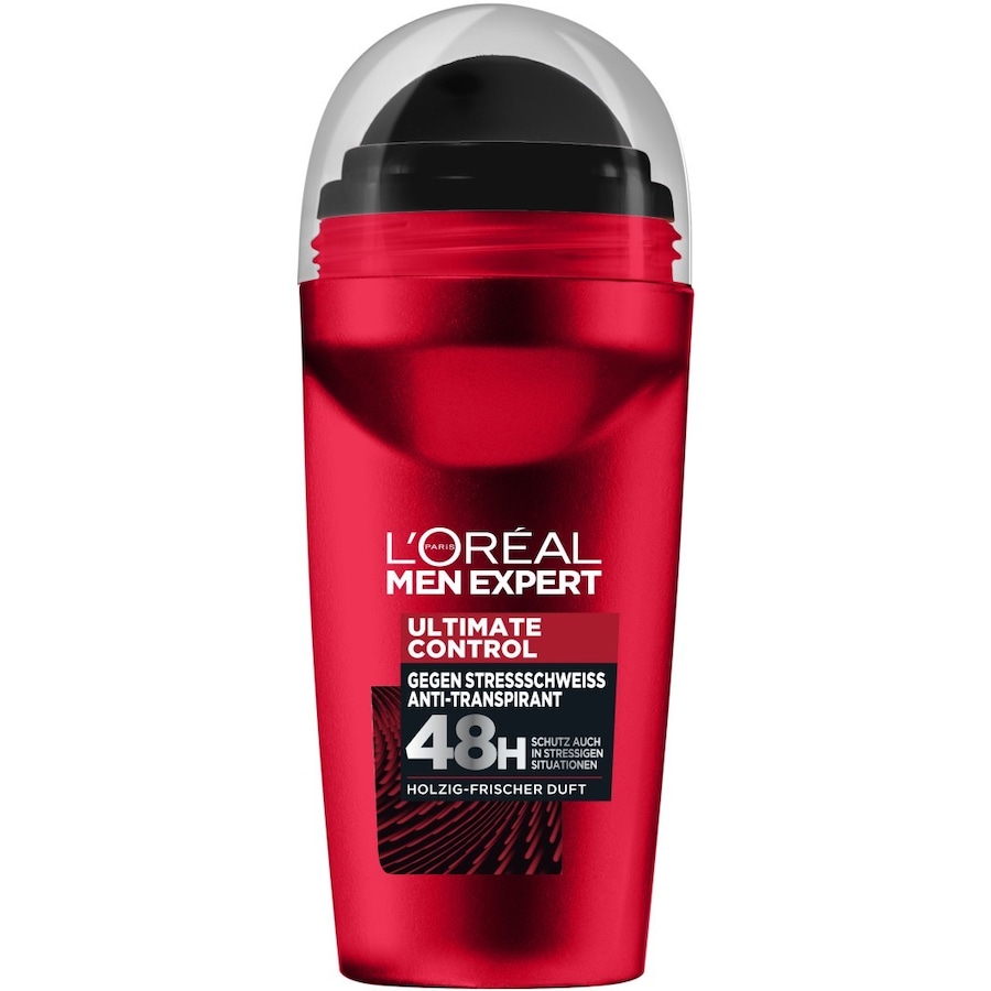 L ́Oréal Men Expert Roll-On Ultimate Control 48H Anti-Transpirant gegen Stressschweiss Deodorant 50 ml Herren