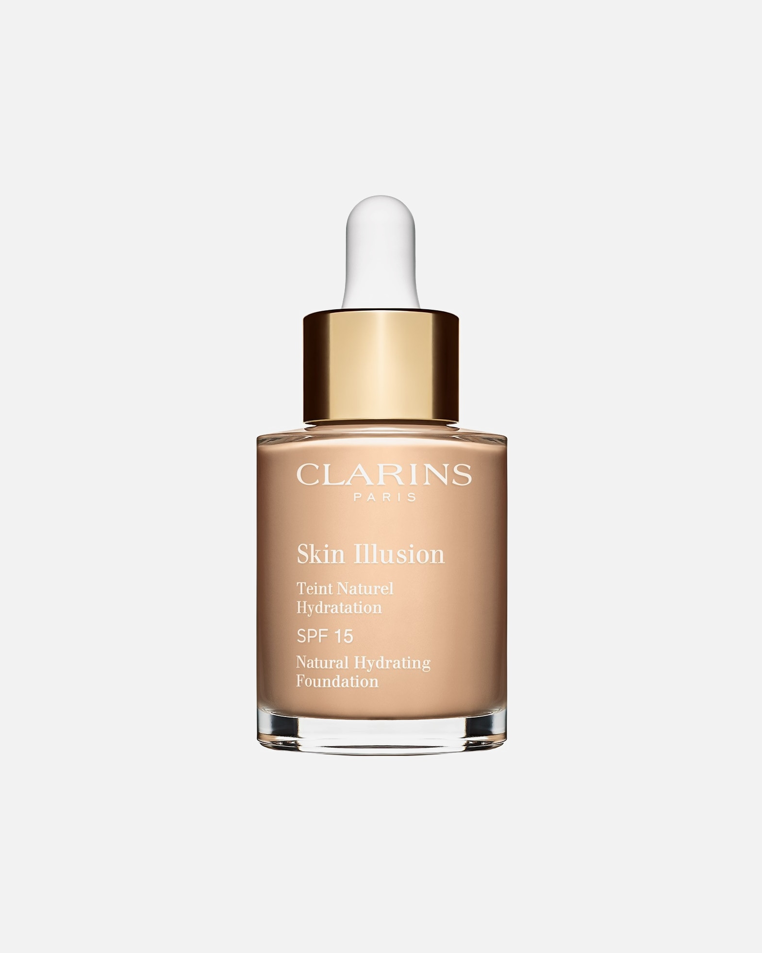 Foundation für Unisex Clarins Default Brand Line Skin Illusion SPF 15 105 - NUDE