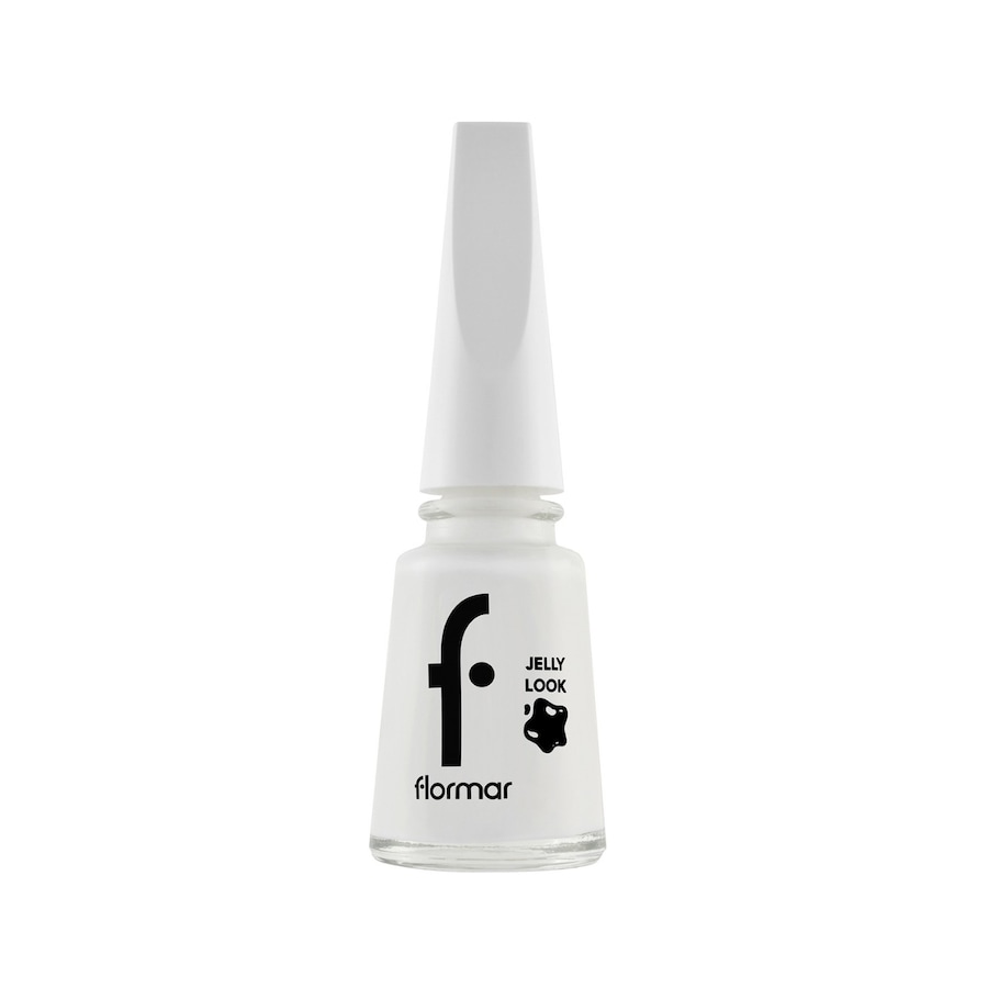 Flormar Jelly Look Nail Enamel Nagellack Nr. 1 - Pure Milk 11 ml Weiss