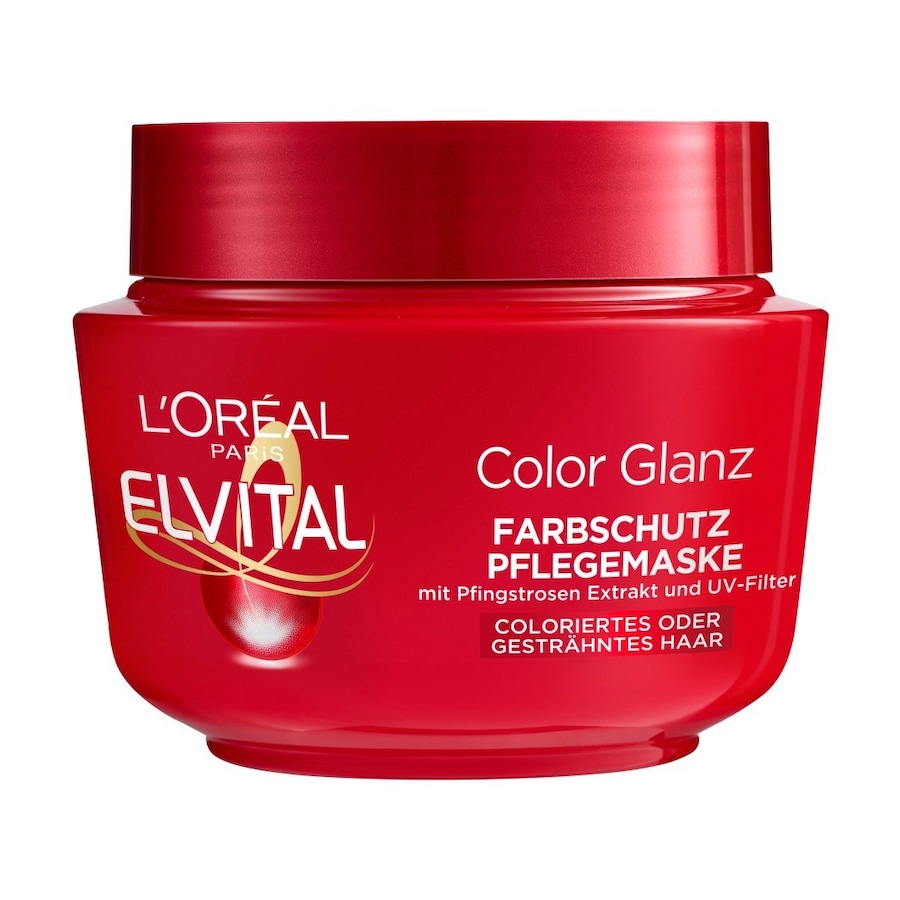 L’Oréal Paris Elvital Color Glanz Farbschutz PflegemaskeHaare | 300.0 ml | 16,63 / 1.0 l