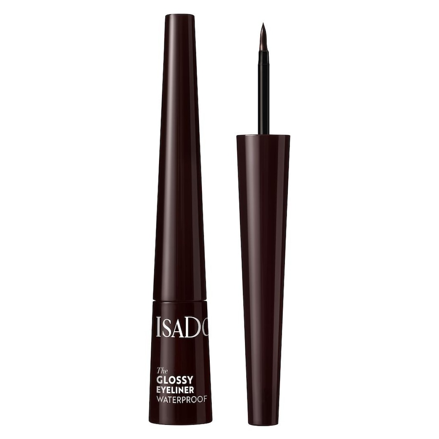 Isadora The Glossy Eyeliner 42 - DARK BROWN 2.25 ml Schwarz