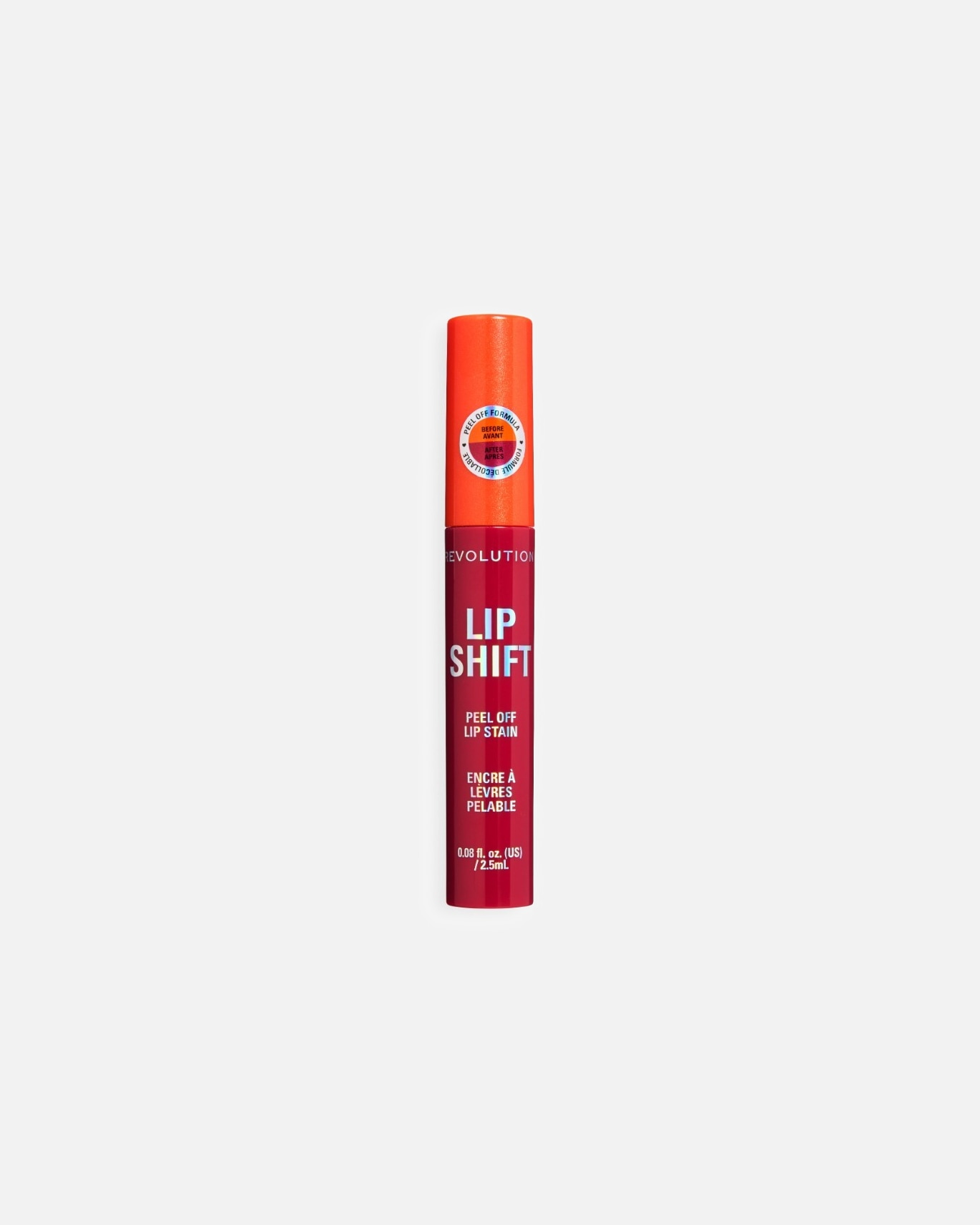 Lippenfarbe für Unisex REVOLUTION Lip Shift Peel Off Lip Stain Solar Coral 40 g