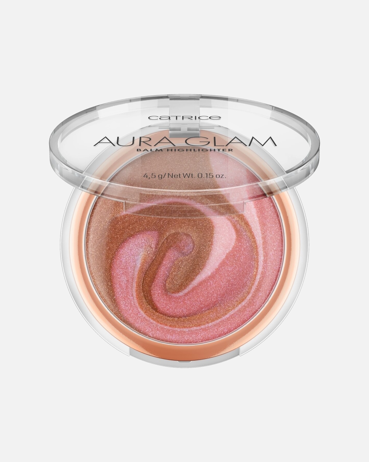 Highlighter für Unisex Catrice Default Brand Line Aura Glam Balm 010 - A SWIRL OF ROSE