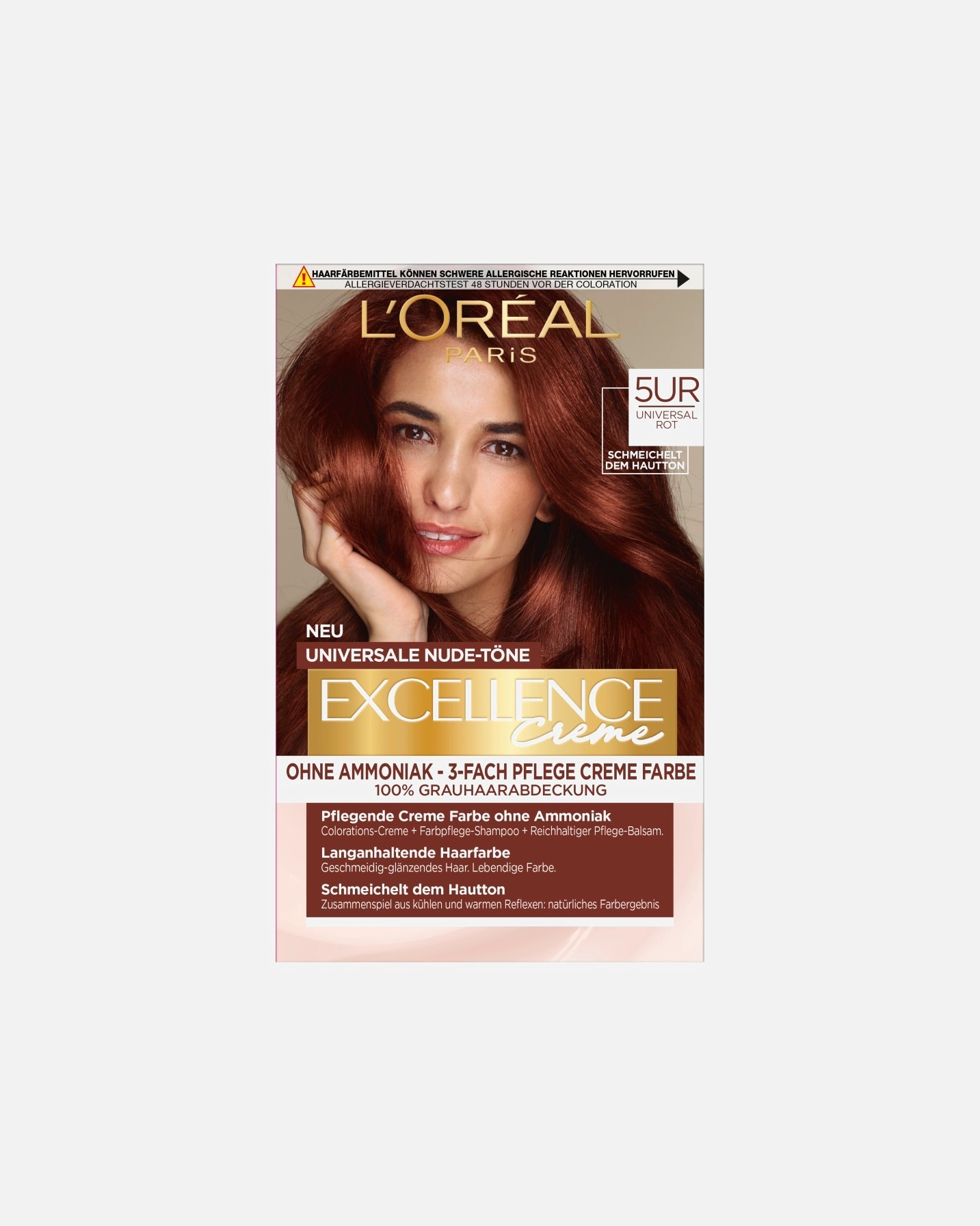 Haarfarbe für Unisex L’Oréal Paris Excellence Creme Universale Nude-Töne 1 Stück