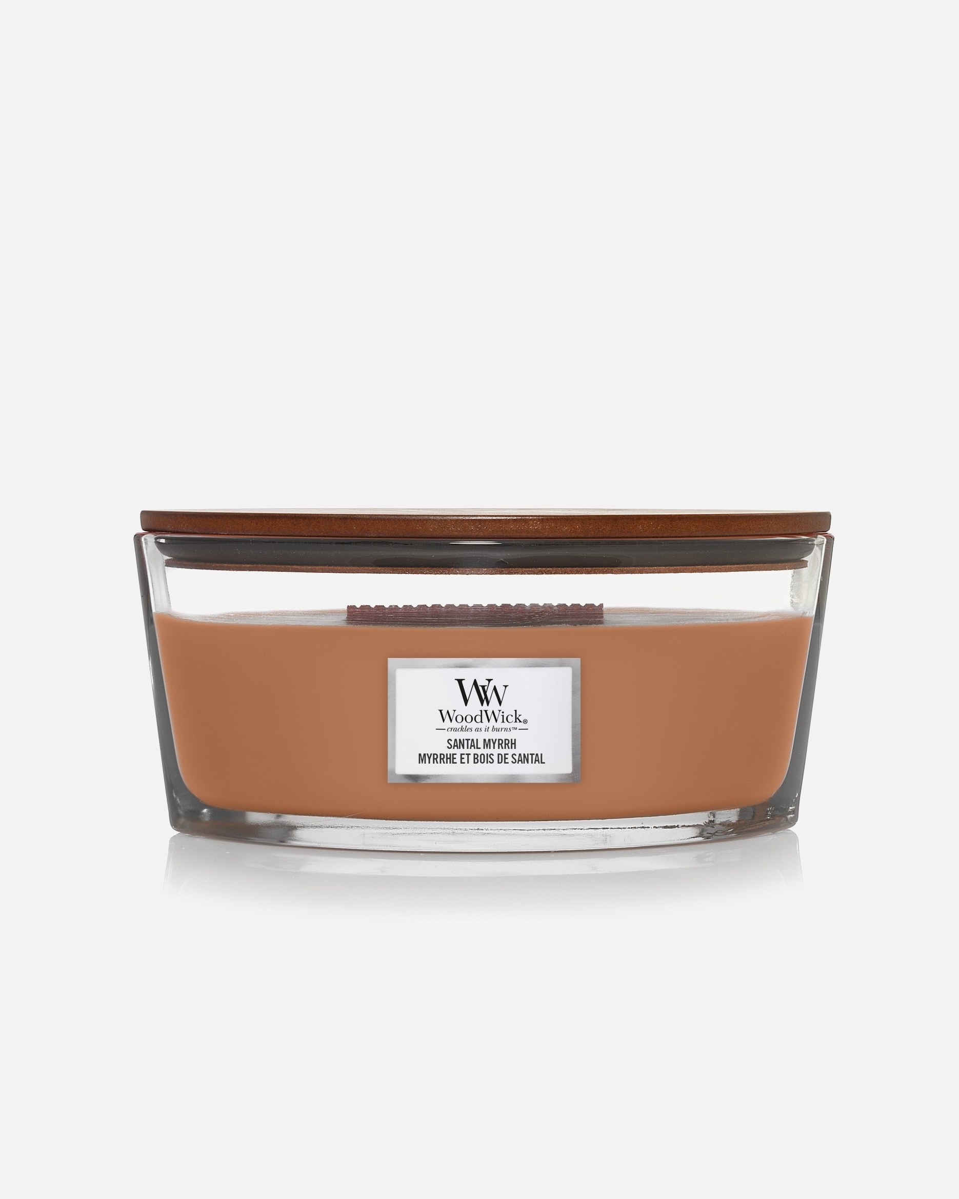 Kerze für Unisex WoodWick Santal Myrrh 453 g