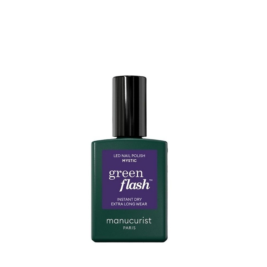 manucurist green flash Instant Dry Extra Long Wear UV-Nagellack #3F2A63 - MYSTIC 15 ml Violett