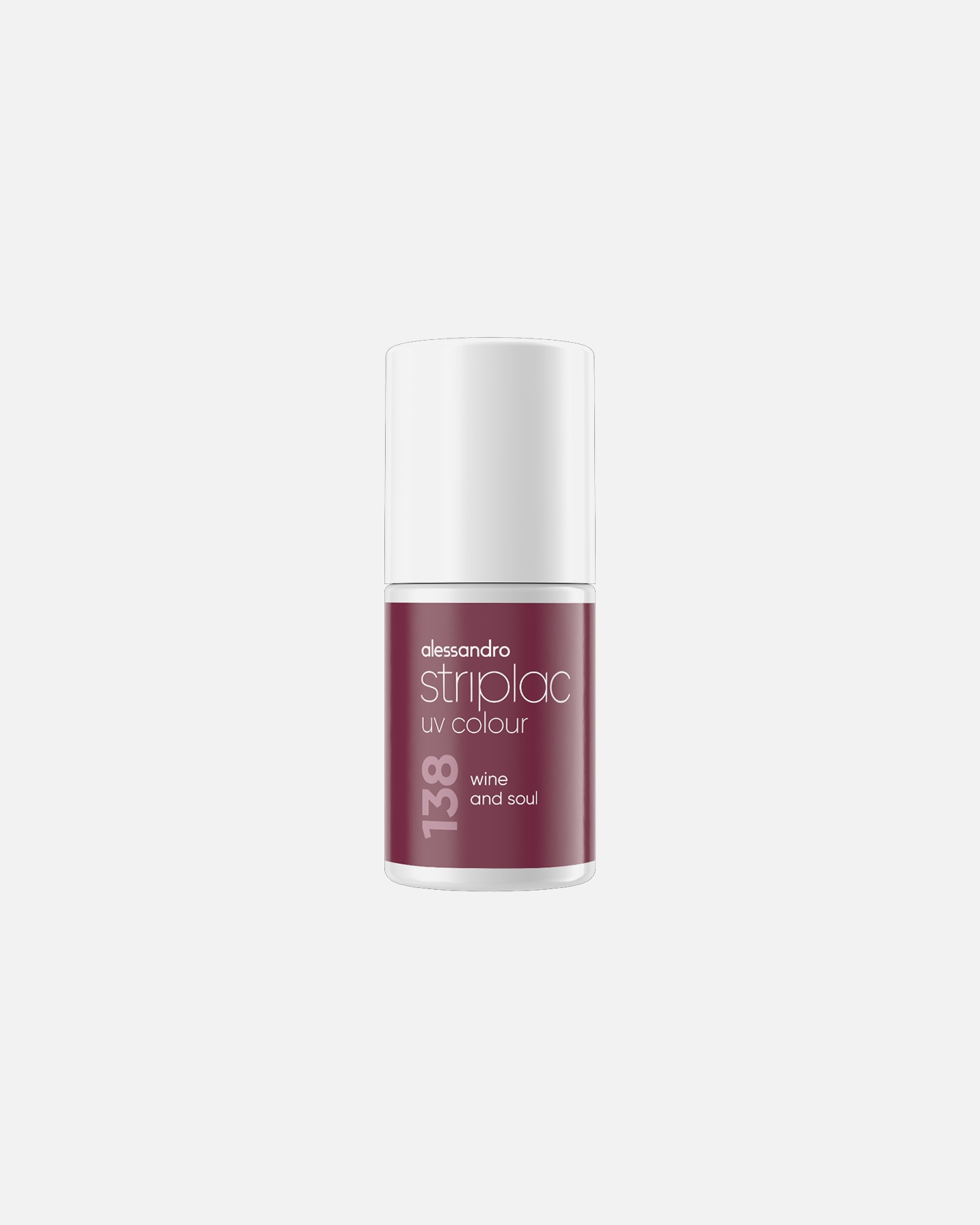 UV-Nagellack für Unisex Alessandro Striplac express Wine And Soul