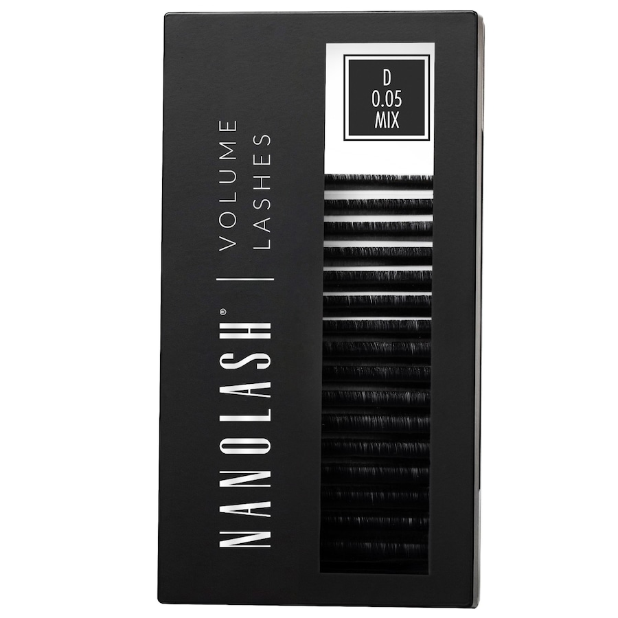 Nanolash Wimpern für Wimpernverlängerung Künstliche 0.05 D 6-13mm Weiss