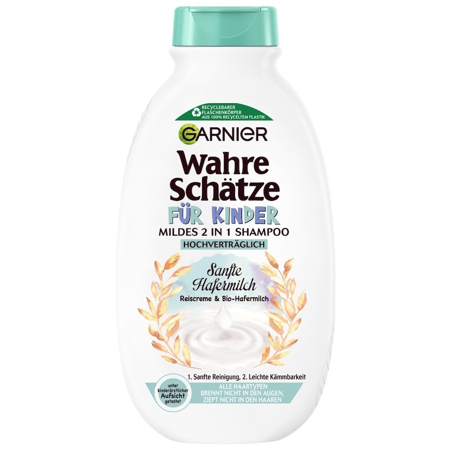 Garnier Wahre Schätze für Kinder 2in1 Sanfte Hafermilch Shampoo 300 ml