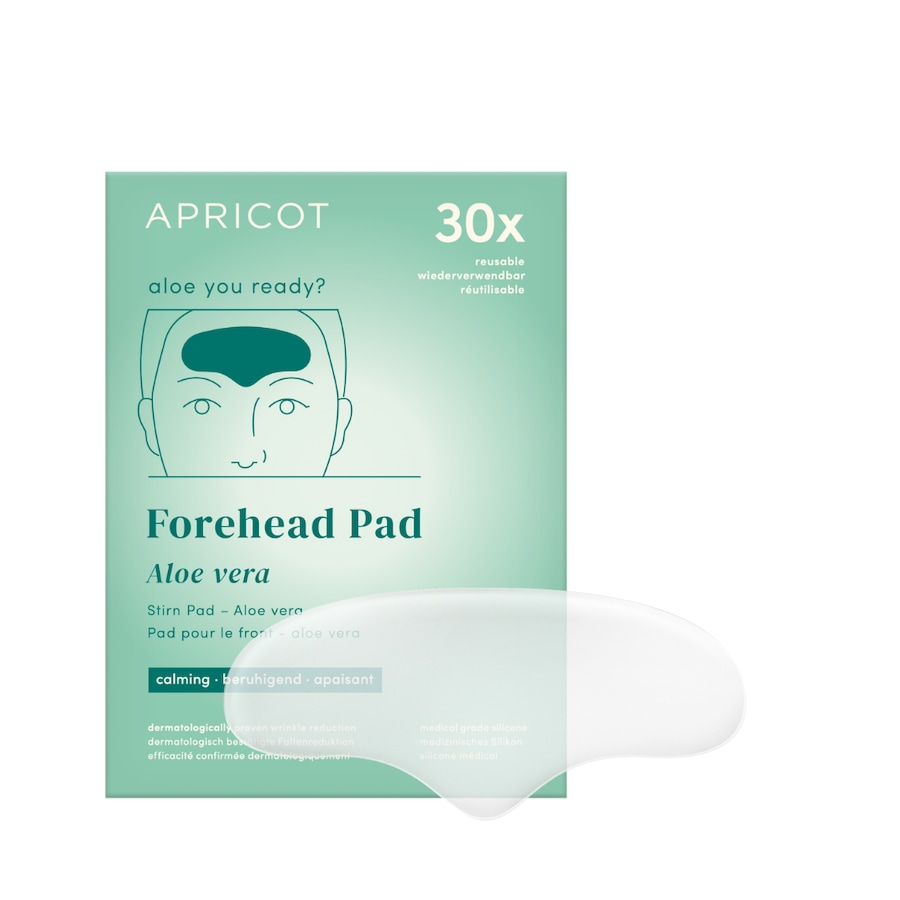 Apricot Wiederverwendbares Stirn Pad mit Aloe Vera Anti-Aging Maske