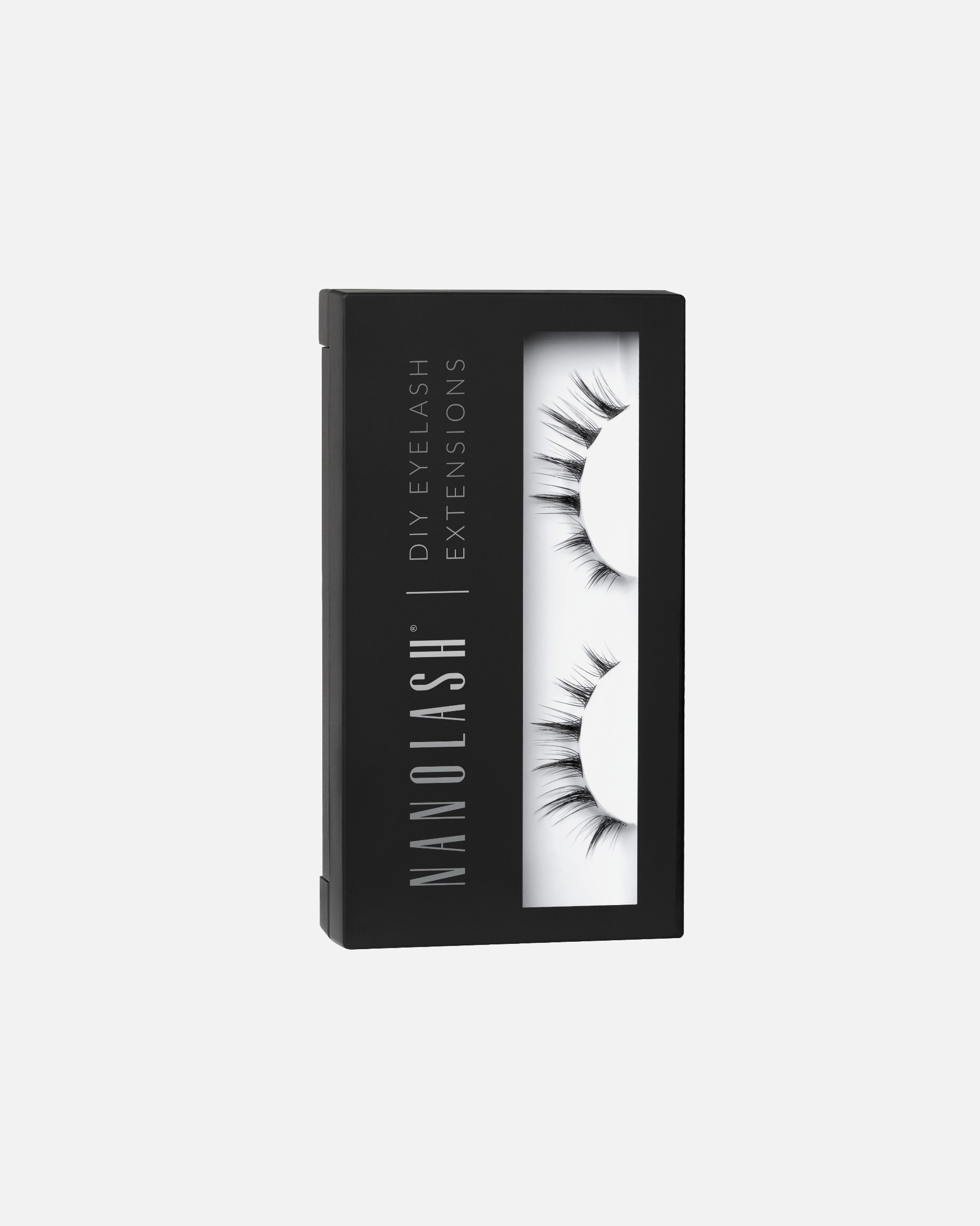 Künstliche Wimpern für Unisex Nanolash Cluster wimpern zur DIY Wimpernverlängerung zu Hause Flirty