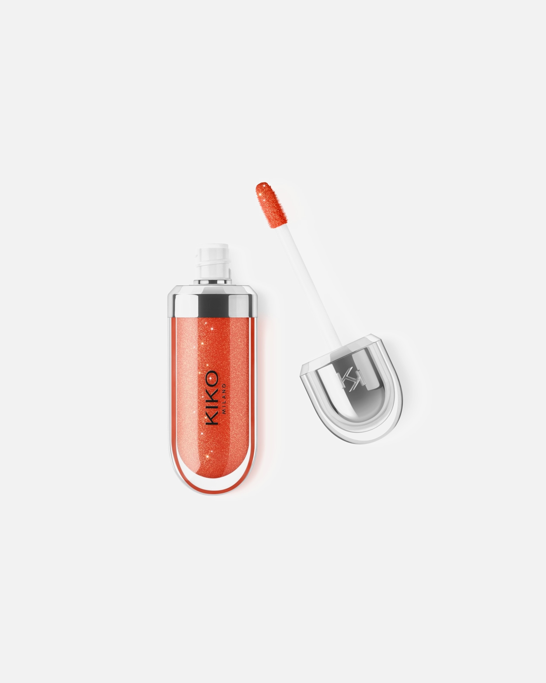 Lipgloss für Weiblich KIKO Milano Default Brand Line 3D Hydra 34 - PEARLY BLOOD ORANGE