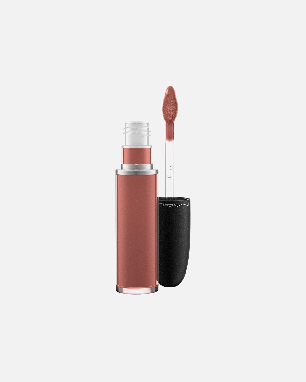 Lippenstift für Unisex MAC Meet your Matte Retro Matte Liquid Lipcolour Topped with Brandy