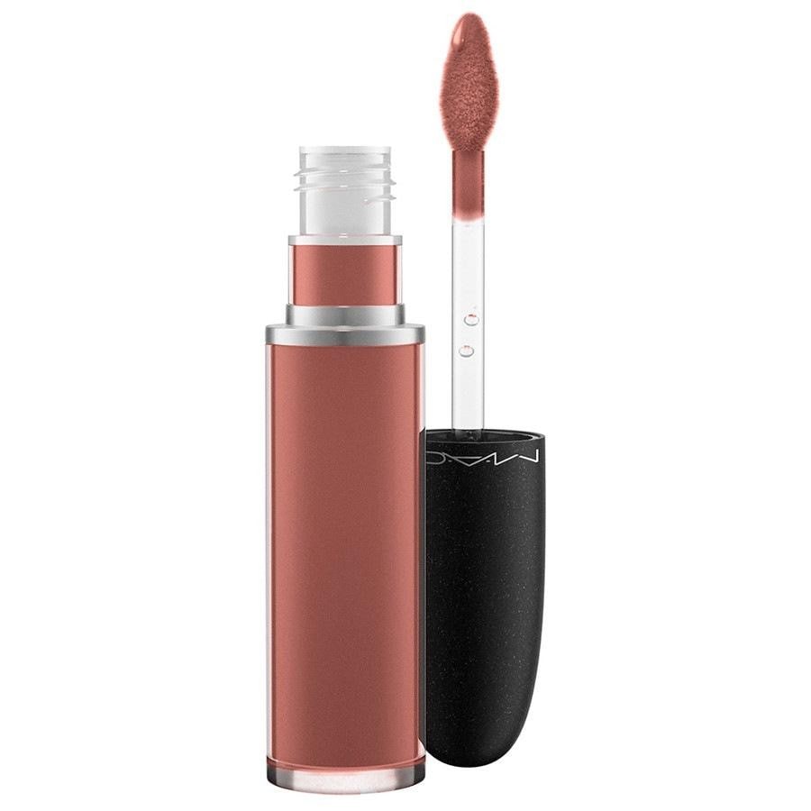 MAC Meet your Matte Retro Liquid Lipcolour Lippenstift Topped with Brandy 5 ml Rosegold
