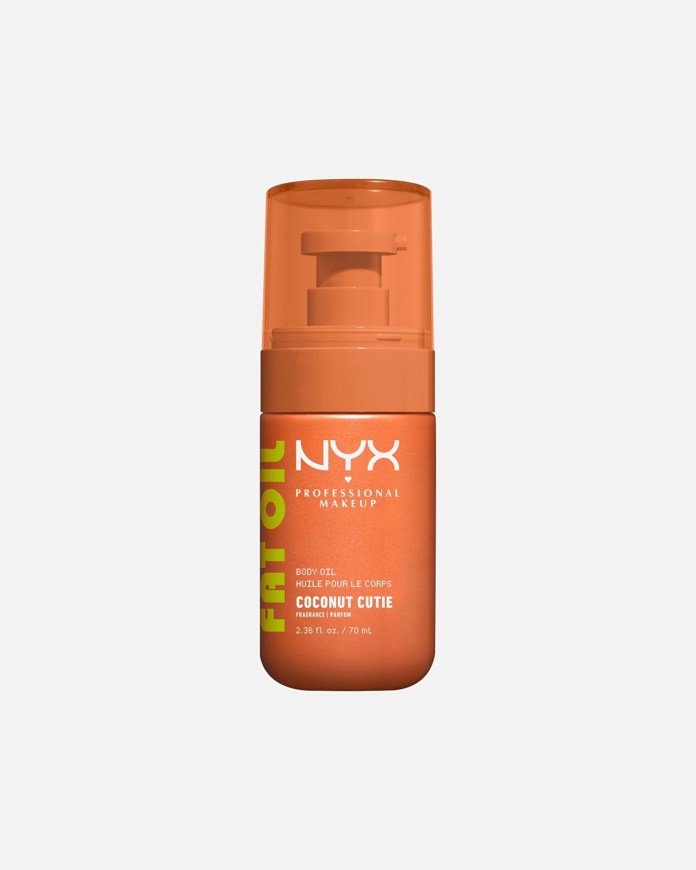 Körperöl für Unisex NYX Professional Makeup Fat Oil Body Fat Oil Mini Coconut Cutie 70 ml