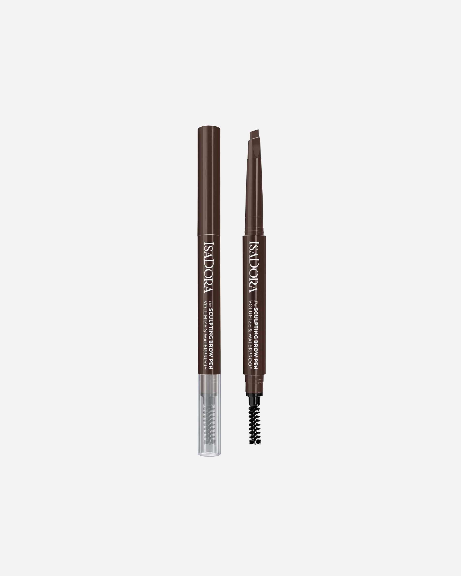 Augenbrauenstift für Unisex Isadora Default Brand Line Sculpting Brow Pen Waterproof Nr. 80 - Dark Brown