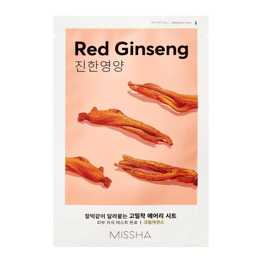 Missha Airy Fit Maskred GinsengGesicht | 19.0 g | 78,95 / 1.0 kg
