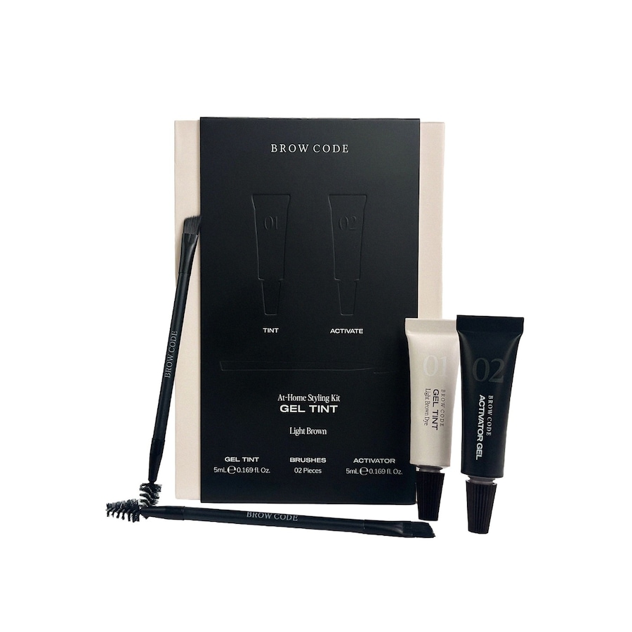 Brow Code Gel Tint Kit Augenbrauenfarbe 10 ml