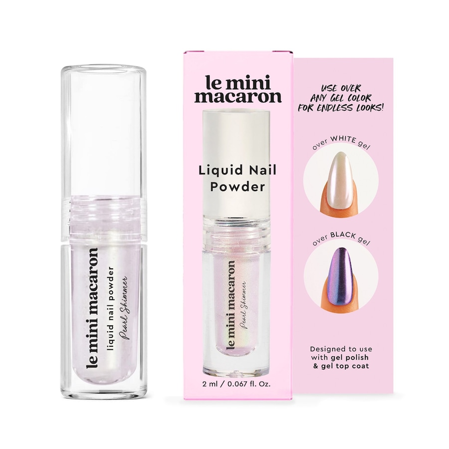 Le Mini Macaron Pearl Shimmer Nail Powder UV-Nagellack PEARL SHIMMER 2 ml