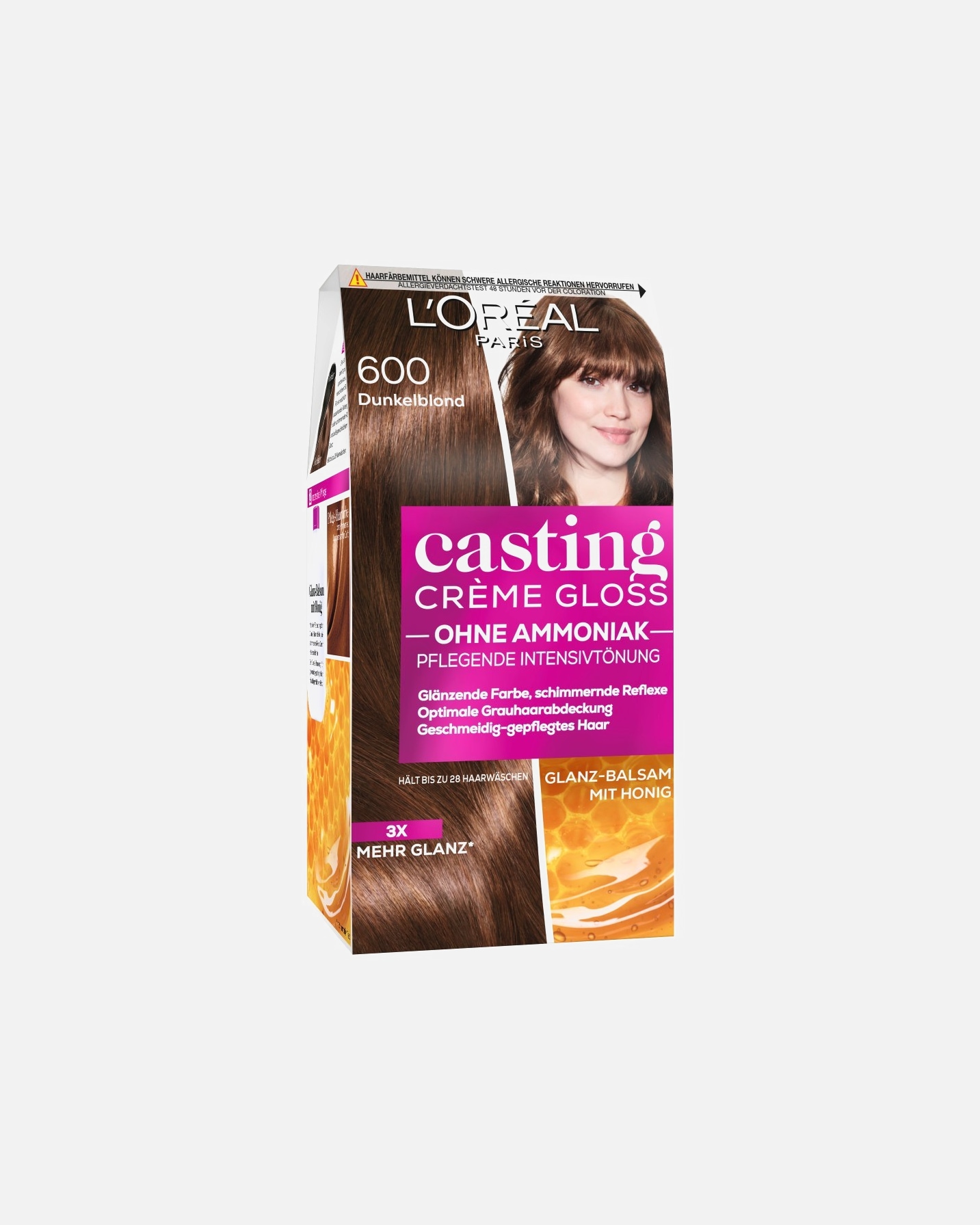 Haarfarbe für Unisex L’Oréal Paris Casting Crème Gloss Pflegend 600